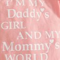 thumbnail image 5 of Infant Baby Girl Winter Clothes Set Cute Letter Printed Long Sleeve Ruffle Romper Flower Print Pants and Bow Headband 3-Piece Set 0 3 6 9 12 18 Months, 5 of 7