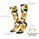 thumbnail image 4 of Fotbe Cow Print Sunflower Calcetas Divertidas Estampadas para Hombre y Mujer, Calcetas de Algodón hasta la Rodilla para Caminar, Correr, Enfermería y Embarazo, 4 of 6