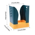 thumbnail image 3 of Adjustable Trash Can with Side Clips | Detachable Garbage Bin for Easy Cleaning | Fits All Bag Sizes | Floor-Standing Kitchen and Bathroom Waste Bin for Home Use, 3 of 6
