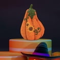 thumbnail image 4 of Calabazas artificiales, de otoño de Halloween, artesanías DIY, adornos para chimenea, mesa de comedor para el hogar, decoración 12cmx12cmx18cm, 4 of 7