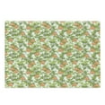 thumbnail image 1 of Tangerine Cutting Board, Vintage Pattern of Mandarins and Flowers, Decorative Tempered Glass Cutting and Serving Board, in 3 Sizes, by Ambesonne, 1 of 2