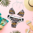 thumbnail image 6 of Thanksgiving Font Detachable Sponge Adjustable Strap Bikini Set Two-Pack Swim Suit Swimsuits Bikini, 6 of 6