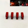 thumbnail image 3 of Cable de luz de advertencia de puerta roja halógena para interior del coche, arnés de cableado Afortunado Sencillez, 3 of 4