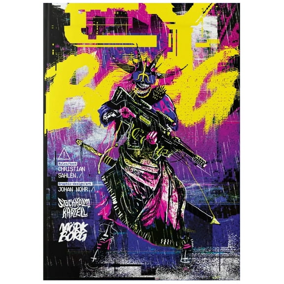 CY_BORG Core Rulebook - Hardback Book, SciFi RPG