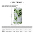 thumbnail image 4 of Sikiie Watercolor Green Leaves Basketball Jersey Reversible Men's Mesh Athletic Sports Shirts Training Practice S-4XLX-Large, 4 of 6
