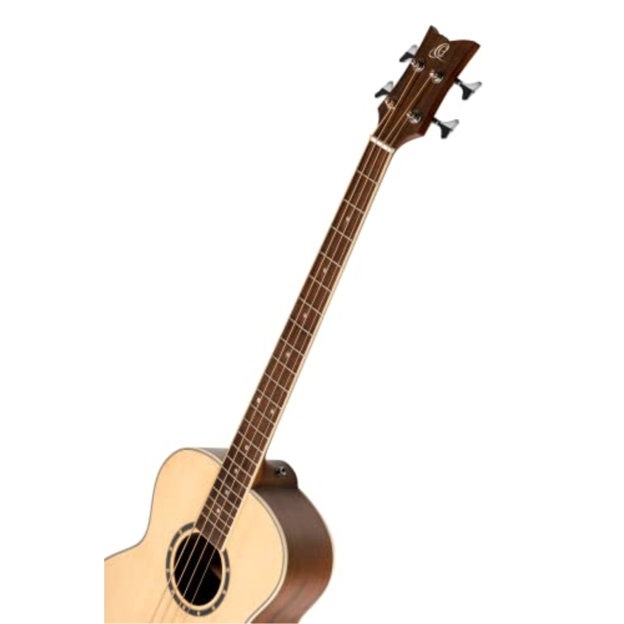 Ortega D7E 4-String Acoustic/Electric Bass Guitar Natural