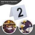 thumbnail image 3 of Table Number Signs 1-40 Table Numbering Table Display Table Number, 3 of 9