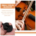 thumbnail image 4 of Hytrove 6Pcs Small Rubber Violin Practice Mutes Lightweight Replacement Parts for ng Instruments, 4 of 5