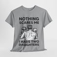 thumbnail image 4 of Father's Day Shirt Nothing Scares me I Have Two Daughters Shirt ID-0513YLZG, 4 of 7