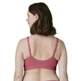 thumbnail image 2 of BRAVADO! DESIGNS Sustainable Ballet Nursing Sleep Bra | Lipstick | L-Plus, 2 of 4