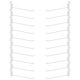 thumbnail image 1 of unbranded 20Ud Gancho Para Estantes Slatwall De Montaje Para Uso En Tiendas, 1 of 8