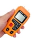 thumbnail image 2 of Medidor digital de humedad de madera, probador de humedad de madera, higrómetro, detector de humedad de madera, pantalla LCD grande (naranja), 2 of 5