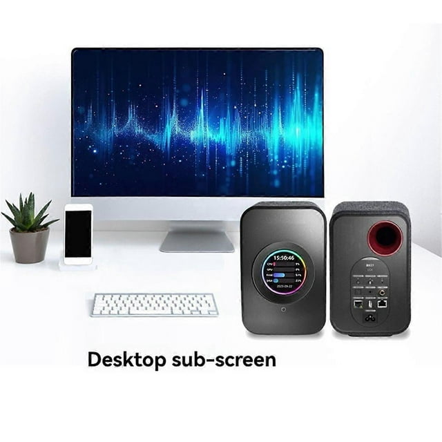 USB 2.1 Inch Watercool Screen 480x480 IPS Secondary Screen Round LCD