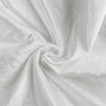 thumbnail image 5 of BalsaCircle Christmas Holidays 120" White Round Premium Velvet Tablecloth Linens Decoration, 5 of 6