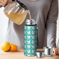 thumbnail image 4 of 20 Oz Esign Of Head Pug Dog Coffee Tumbler Double Wall Insulated Stainless Steel Water Bottle | Metal Reusable Thermoses Flask with Cup Cap | Leak & Sweat Proof with Anti-Dust Lid, 4 of 7