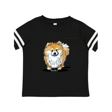 

Inktastic Pomeranian Caricature Gift Toddler Boy or Toddler Girl T-Shirt