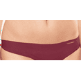 thumbnail image 5 of CALVIN KLEIN Intimates Maroon Solid Everyday Thong Size: S, 5 of 6