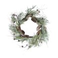 thumbnail image 3 of D24" Pine/Pinecone Wreath, Green, 3 of 8