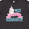 thumbnail image 4 of Inktastic Most Magical Goddaughter- Cute Unicorn Youth T-Shirt, 4 of 5