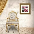 thumbnail image 3 of Reed, Tara 15x15 Gold Ornate Wood Framed with Double Matting Museum Art Print Titled - Let  Freedom Soar Sentiment II-Freedom, 3 of 4