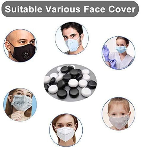 Lorvain 300 Pcs Cord Locks Silicone Toggles for Mask Drawstrings 300 Pcs, Black /& White Heart Elastic Cord Rope Band Adjuster Non-Slip Stopper Colorful Mask Adjustment Buckle Kids Children Mask Adjuster