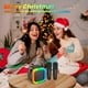thumbnail image 4 of Máquina de karaoke Peski portátil Bluetooth con 2 micrófonos, color negro, 4 of 8