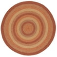 thumbnail image 2 of SAFAVIEH Braided Claes Bordered Reversible Area Rug, Yellow/Red, 6' x 6' Round, 2 of 11