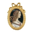 thumbnail image 3 of Lipstore Picture Frame Vintage Design Ornate,Sturdy,Tabletop Display or Wall Hanging Oval Gold, 3 of 8