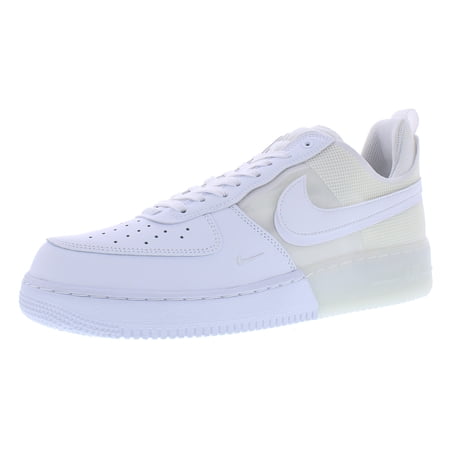Nike Air Force 1 React Unisex Shoes Size 7.5, Color: White/White