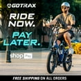 thumbnail image 2 of Gotrax R2V2 20" Foldable Electric Bike, 500W Motor, 32 KPH Top Speed, 64 KM Range, 3.0" Fat Tires, Commuter eBike, White, 2 of 7