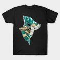 thumbnail image 1 of Dragon Ranger Green Tommy Oliver Power Morphin Mighty Hero Unisex T-Shirt, 1 of 4