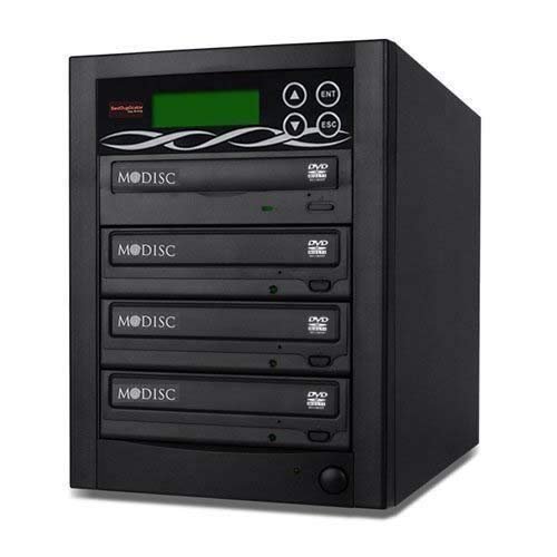 BestDuplicator Pro HD Series - 8 Disques Cibles Externes DVD/CD Duplicateur Intégré Disque Dur 500GB & 24X Brûleurs