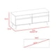thumbnail image 2 of Rack de TV DIECSA Almeria Siena, 2 of 5