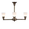 thumbnail image 6 of Meyda Lighting 27'W Revival Oyster Bay Goblet 4 Lt Chandelier, Antique - 56474, 6 of 7