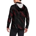 thumbnail image 3 of Sun Protection Hoodie Shirts for Men with Mask UV Spf Upf 50+ Rash Guard Shirt Summer Outdoor Fishing Long Sleeve Hoodies,Black XL, 3 of 5