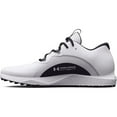 thumbnail image 2 of Under Armour Men's Charged Draw 2 Sl Golf Shoes White/Black Medium 11.5, 2 of 5