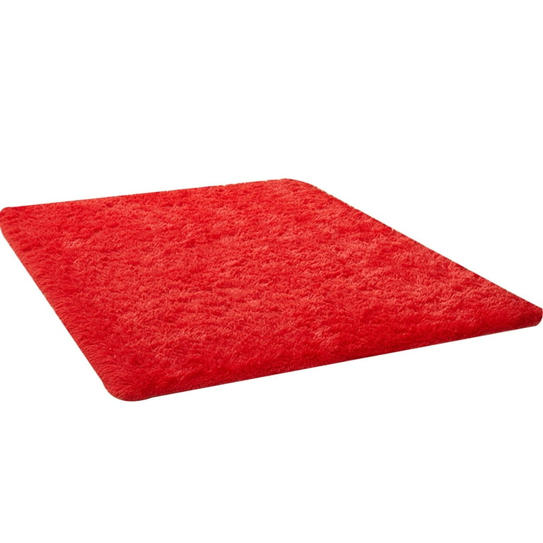 Living room Bedroom Rug Antiskid Soft Carpet Long Hair Yoga Floor Mat Bedside Cartpet Water Washable