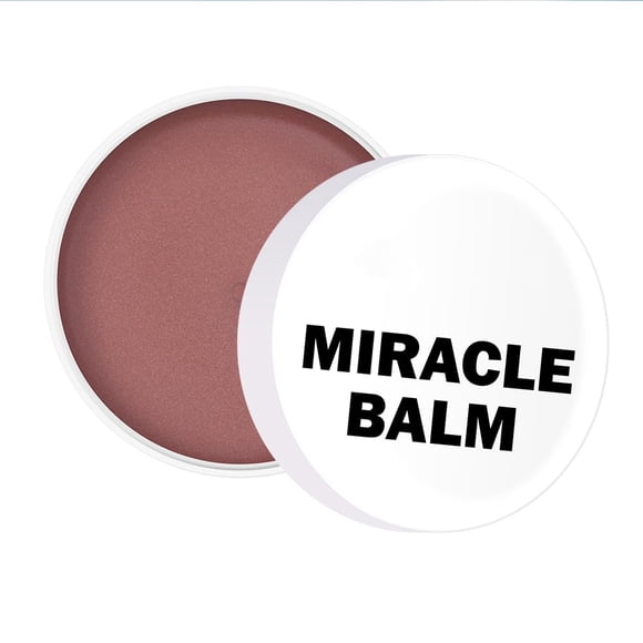Miracle Balm Blush para mejillas, labios, párpados, rubor facial, bálsamo, maquillaje facial, tinte facial hidratante para piel radiante (1 rosa transparente grande)