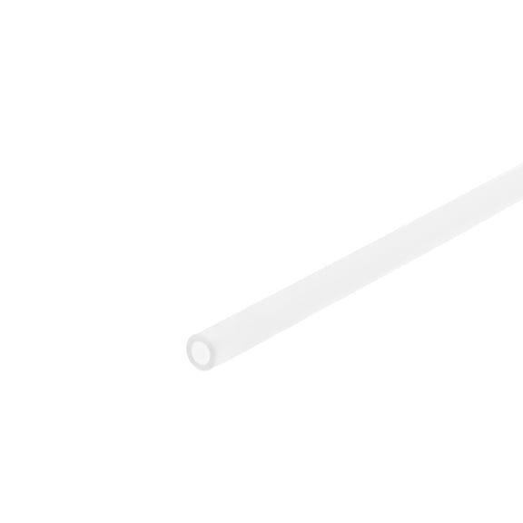 Uxcell 1/8" x 3/16" x 3.3ft Tubing Tube Air Hose Pipe for Pump Transfer Silicone White 1pcs