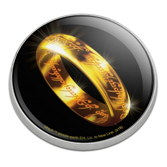 Lord of the Rings The One Ring Golfing Premium Metal Golf Ball Marker