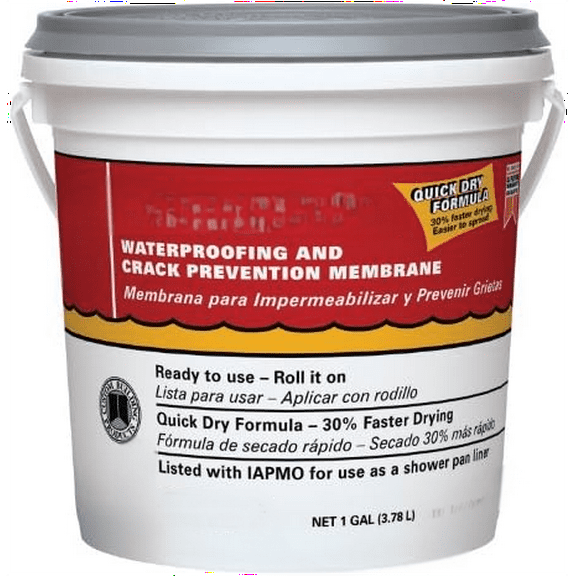RedGard Ready to Use Pink Waterproofing and Crack Prevention 1 gal.