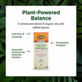 thumbnail image 4 of Flora - Udo's Choice High-Lignan 369 Omega Oil Blend, Udo's Oil Balanced 2:1:1 Ratio of Omega Fatty Acids, Made with Organic Flax, Sesame & Sunflower Seed Oils, 17-Fl Oz. Glass Bottle, 4 of 7