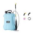 thumbnail image 4 of Pulverizador eléctrico de mochila para césped, riego agrícola, alta presión, portátil, retráctil, con 3 boquillas de nebulización para uso doméstico y 13L Azul, 4 of 8