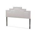 thumbnail image 2 of Baxton Studio Sophia Modern and Contemporary Greyish Beige Fabric Full Size Headboard, 2 of 6