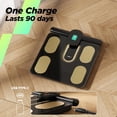 thumbnail image 2 of Runstar Smart Scale FSA o HSA, 8 electrodos, báscula digital de baño para peso corporal y grasa, IMC, 2 of 7