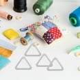 thumbnail image 4 of IDEANATEGRATE 10Ud Hebillas Triangulares Metálicas Plateadas Para Proyectos De Joyería, 4 of 8