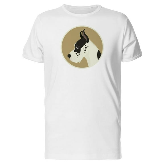Great Dane Dog Avatar Icon Tee Men's -Image by Shutterstock