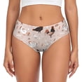 thumbnail image 1 of Balery Funny Chicken Ropa Interior de Algodón para Mujer con Dibujo – Braguitas Cómodas y Elásticas, Estilo Clásico-Large, 1 of 6