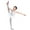 White, variant on DPOIS Kids Girls Camisole Dance Leotard Ballet Dance Tutu Dress Dancewear