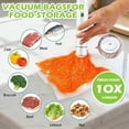thumbnail image 4 of Scelleuse sous Vide Portative pour Aliments avec 10 Sacs de Mise sous Vide Réutilisables, Machine Compacte de Mise sous Vide Chef Preserve, Scelleuse de Repas Portative, Sans Fil, 4 of 7
